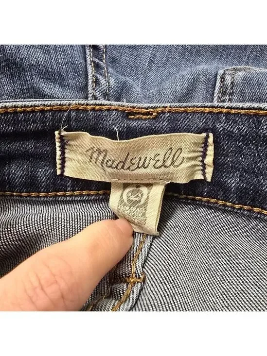 Madewell Curvy High-Rise Skinny Jeans in Danny Wash Sz 26 - Picture 6 of 14